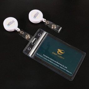 Lanyards et porte-cartes personnalisés avec enrouleur –...