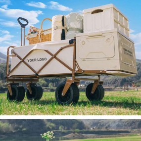 Chariot de parc personnalisé avec logo – Bollerwagen in...