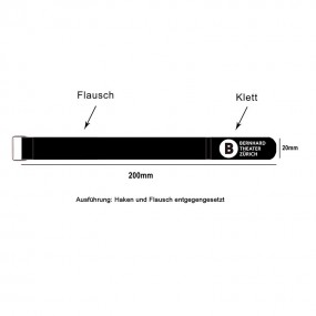Attaches-câbles velcro personnalisées avec œillet métal...
