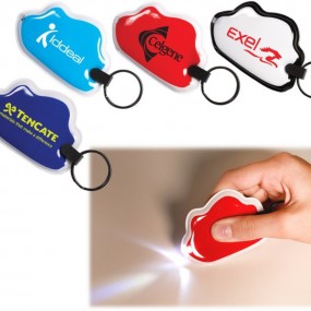 Mini lampe de poche avec porte-clés personnalisée avec ...