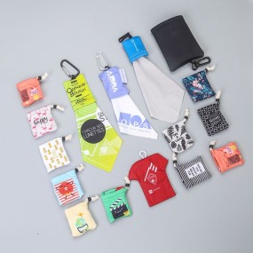 Chiffon microfibre pour lunettes avec porte-clés person...