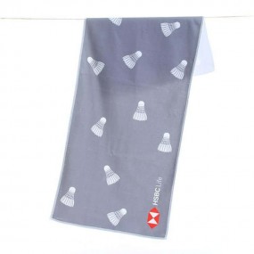 Serviette de sport personnalisée avec logo