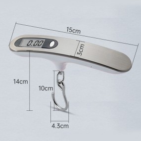 Balance de bagage numérique personnalisée avec logo com...