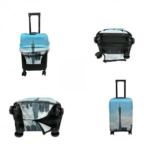 Housse de valise personnalisée – Protection de bagage a...