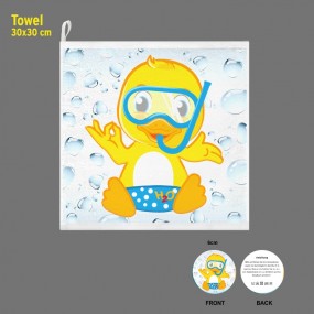 Serviette compressée publicitaire écologique | Cadeauxp...