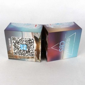 Cube pliable personnalisé – Cube publicitaire avec votr...