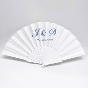 Éventails publicitaires en plastique à personnaliser av...