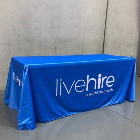 Chemin de table et nappes personnalisés – Impression av...