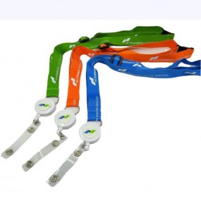 Lanyards et porte-clés avec enrouleur personnalisés – T...