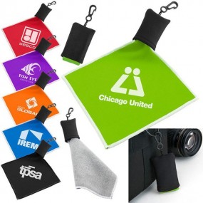 Chiffons microfibre pour lunettes personnalisés avec lo...