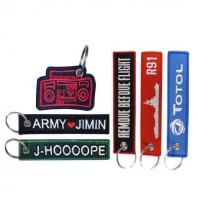 Porte-clés tissés personnalisés – Porte-clés avec logo ...