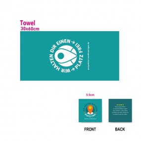 Serviette compressée personnalisée avec logo – Objet pu...