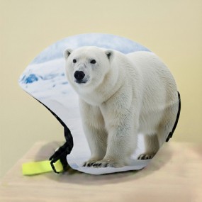 Couvre-casque de ski avec logo personnalisé – Impressio...