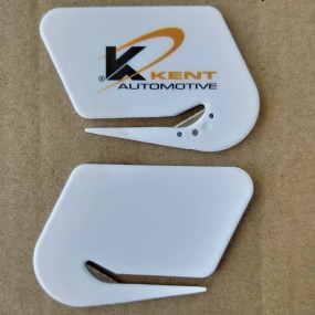 Ouvre-lettres en acier avec logo – Idéal comme cadeau p...