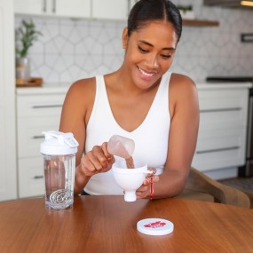 Boîte protéine avec entonnoir personnalisée logo – ento...