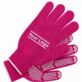 gants de travail marqués logo