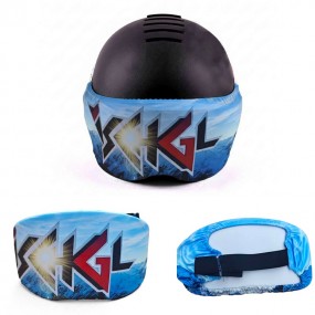 couvre-visière de casque de ski personnalisé avec logo ...