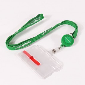 Lanyards et porte-cartes personnalisés avec enrouleur –...